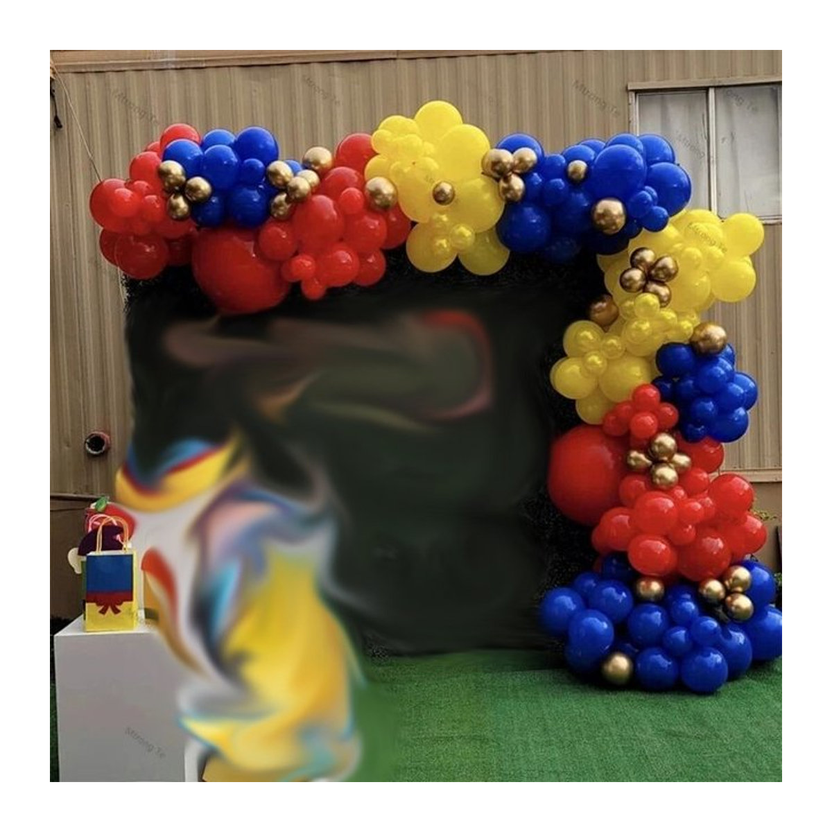 Mtrong Te 150-teiliges Prinzessinnen Party-Ballon-Set in Mehrfarbig für Kindergeburtstage und Babypartys - Bild 1