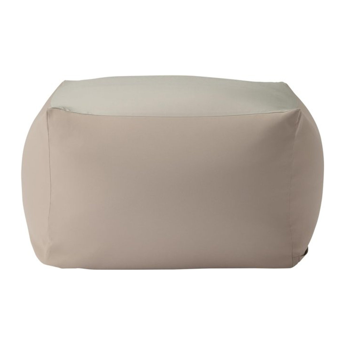 MUJI Sofa aus Polyester in Grau und Beige B/T/H: 65 x 65 x 43 cm - Bild 1
