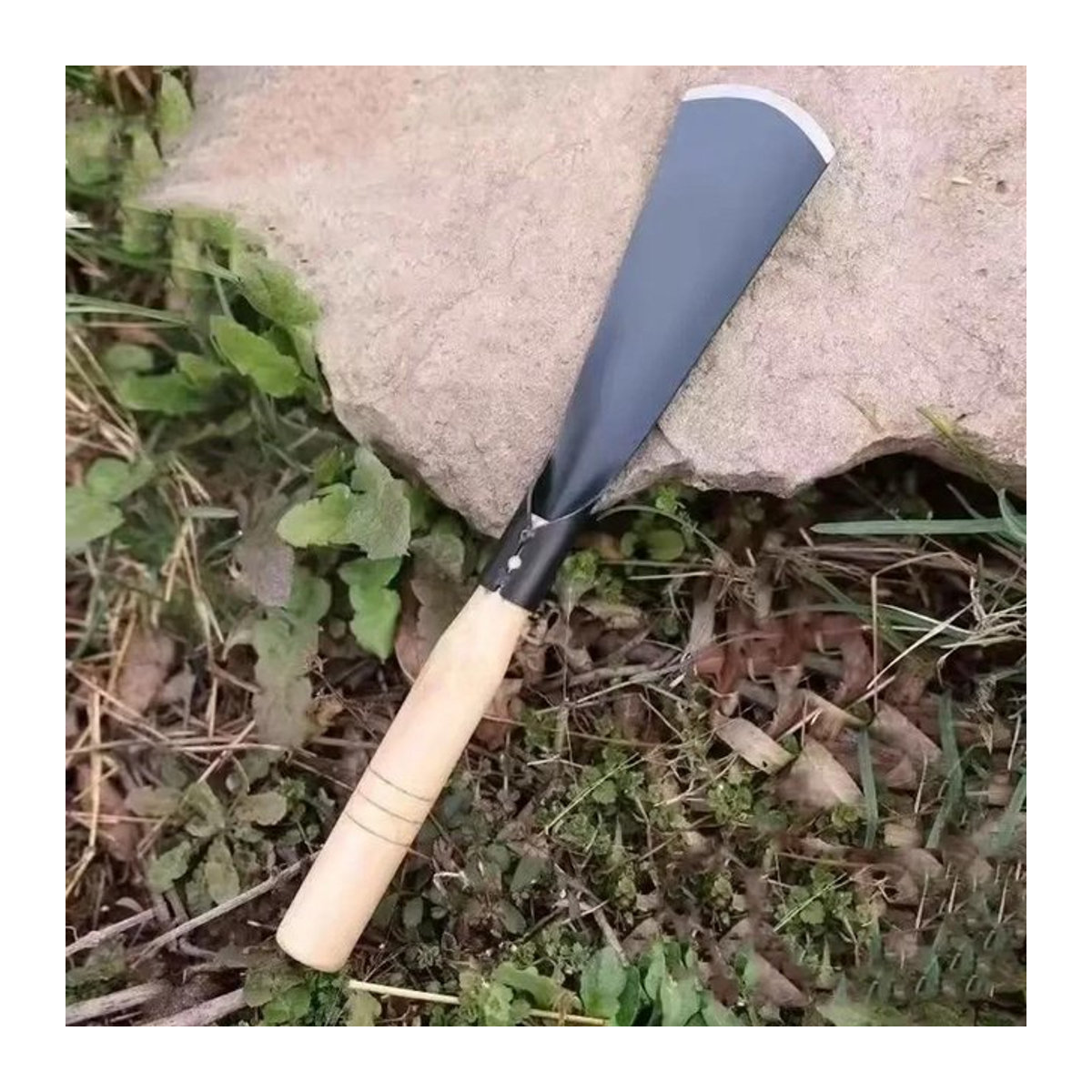 Multifunktionale Eisenhacke von HaiKouLiJinHaiKeJiYouXianGongSi zur Bodenlockerung, Unkrautbekämpfung und Blumenauspflanzung für den Gartenbau - Bild 1