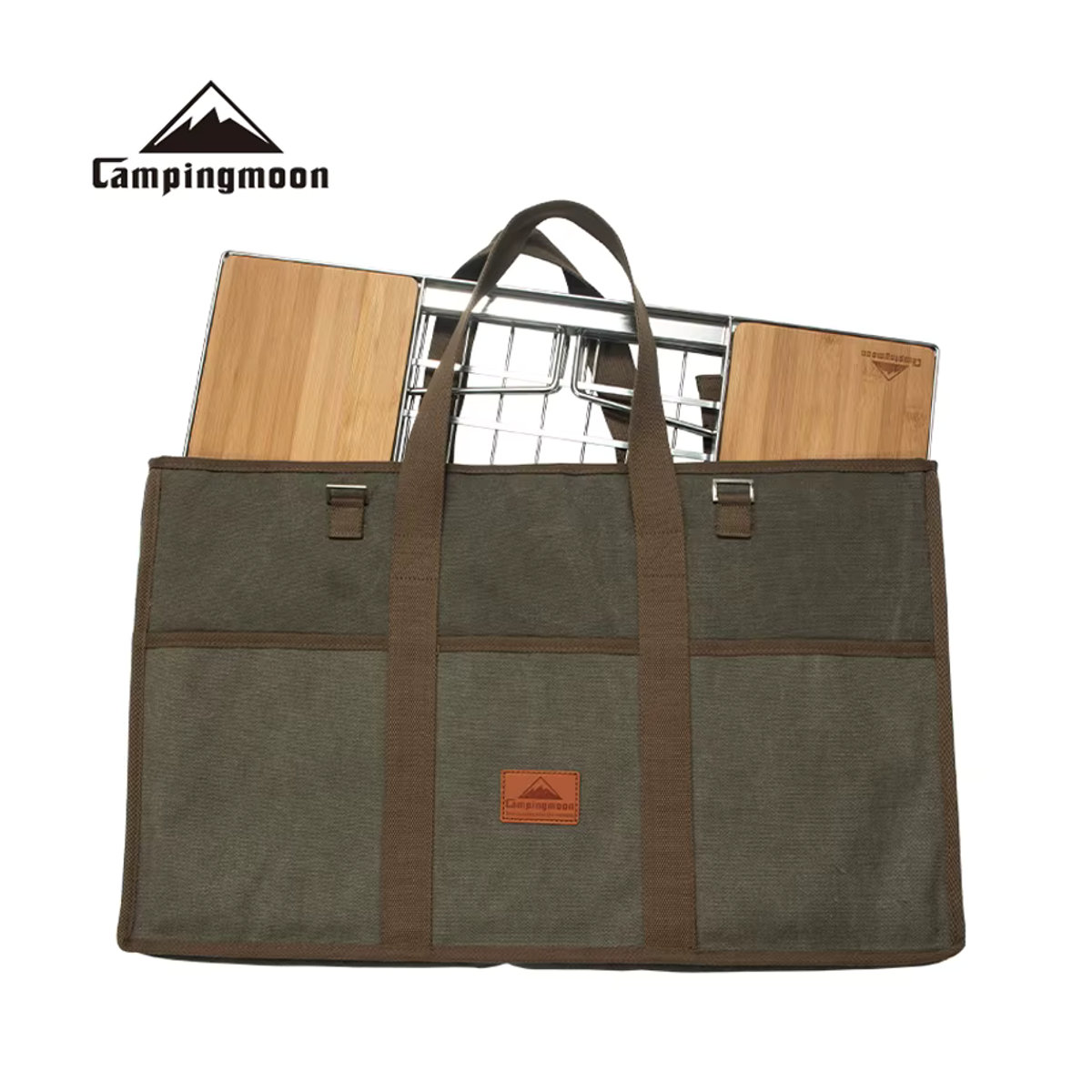 Multifunktionale Tragbare Camping-Tischtasche aus Leinwand für die Outdoor-Lagerung - Bild 6