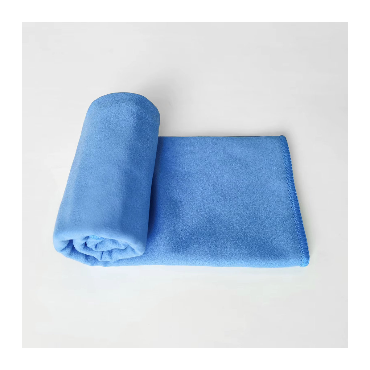 Mutao Mikrofaser-Handtuch in Blau, schnell trocknend und super saugfähig für Sport, Reise und Strand - Bild 1