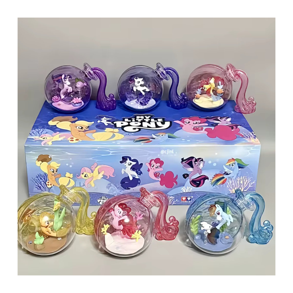 My Little Pony Ocean Magic Drifting Bottle Blind Box Sammelfigur für dein Desktop-Ornament - Bild 2