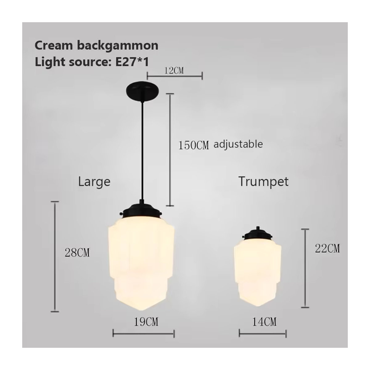 MZISOSOD Moderne Glas-LED-Pendelleuchte in Weiß für Wohnzimmer, Esszimmer und Küche - Bild 3