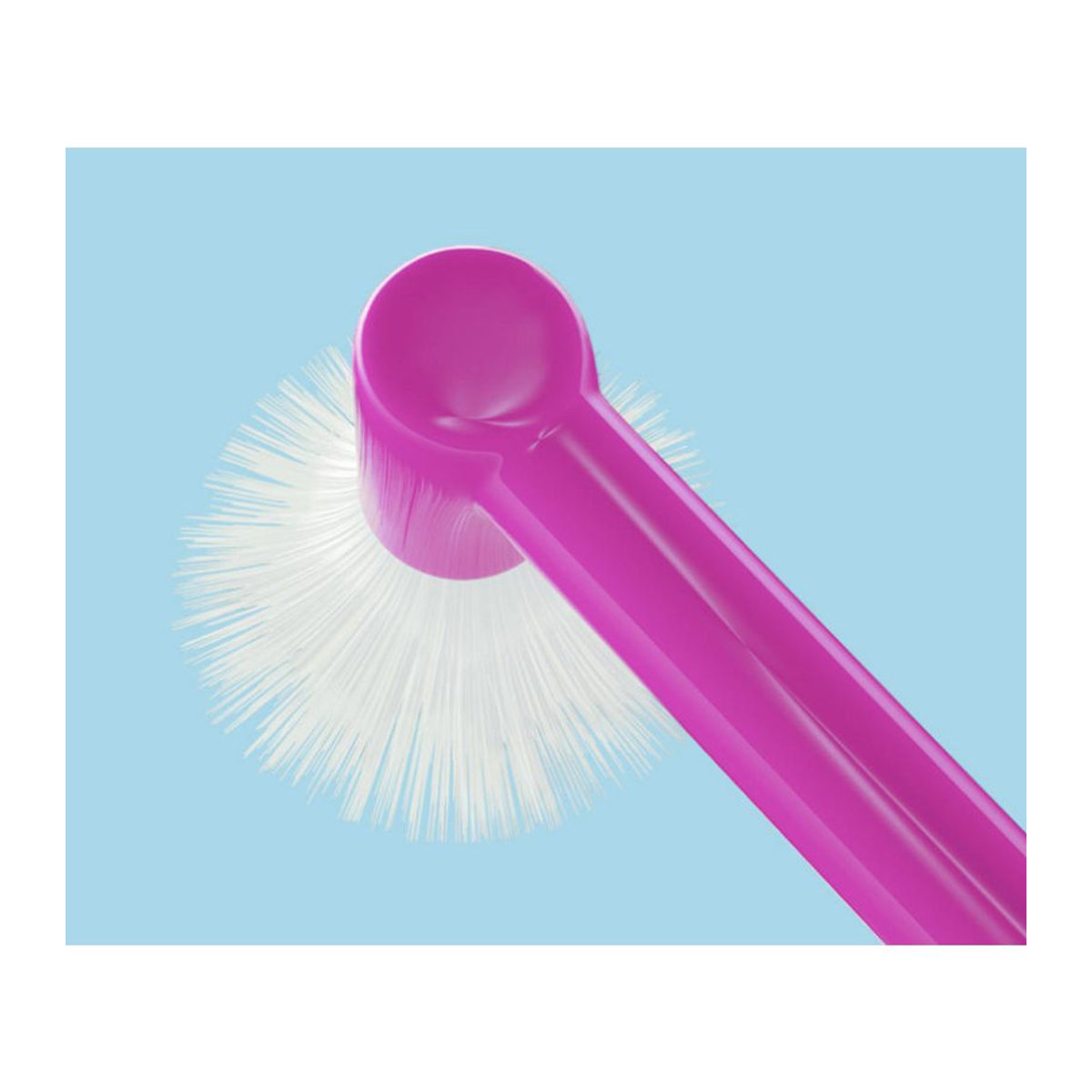 NATAWA Kieferorthopädische Interdentalbürste mit weichen Borsten für die Zahnreinigung in Rosa - Bild 3