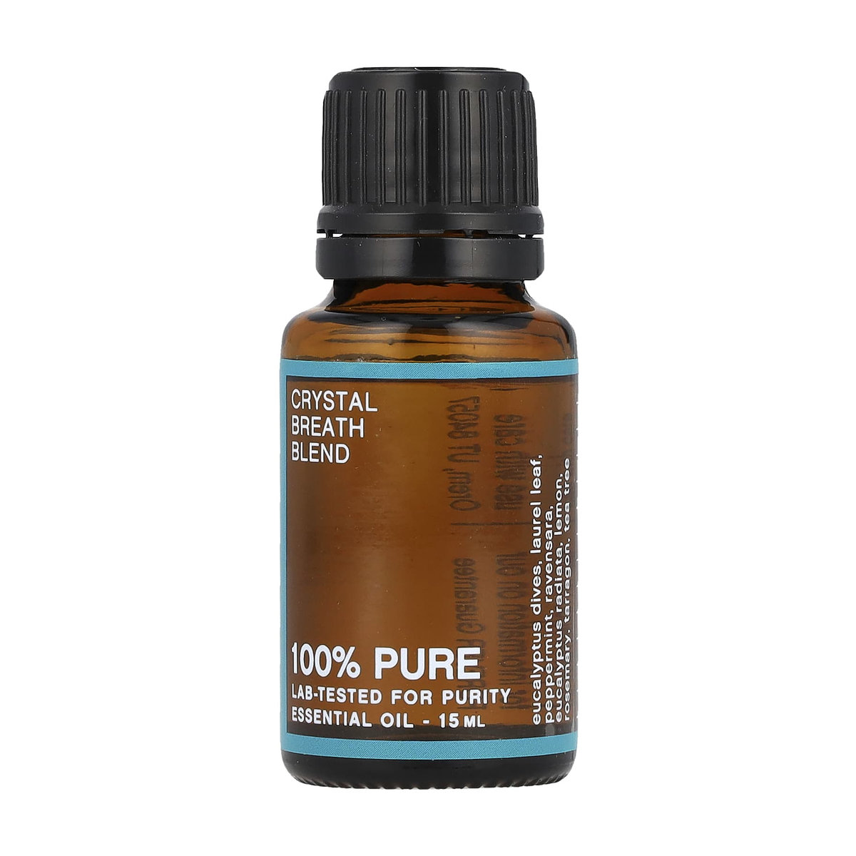 Nature'S Fusions Breathe Easy Ätherisches Öl mit Lorbeerblatt, Zitrone, Eukalyptus und Minze, 15 ml - Bild 2