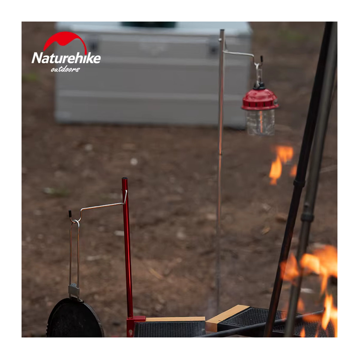 Naturehike Tragbare Faltlampe Ultraleicht Kompakte Camping Lampe aus Aluminiumlegierung NH19PJ003 - Bild 2