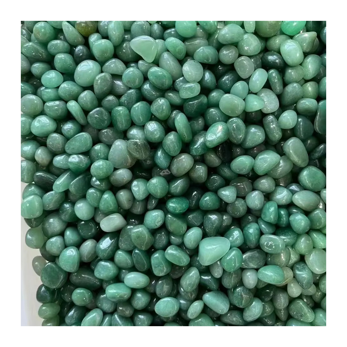 Natürlicher Dongling Jade Grün Qu - Bild 6