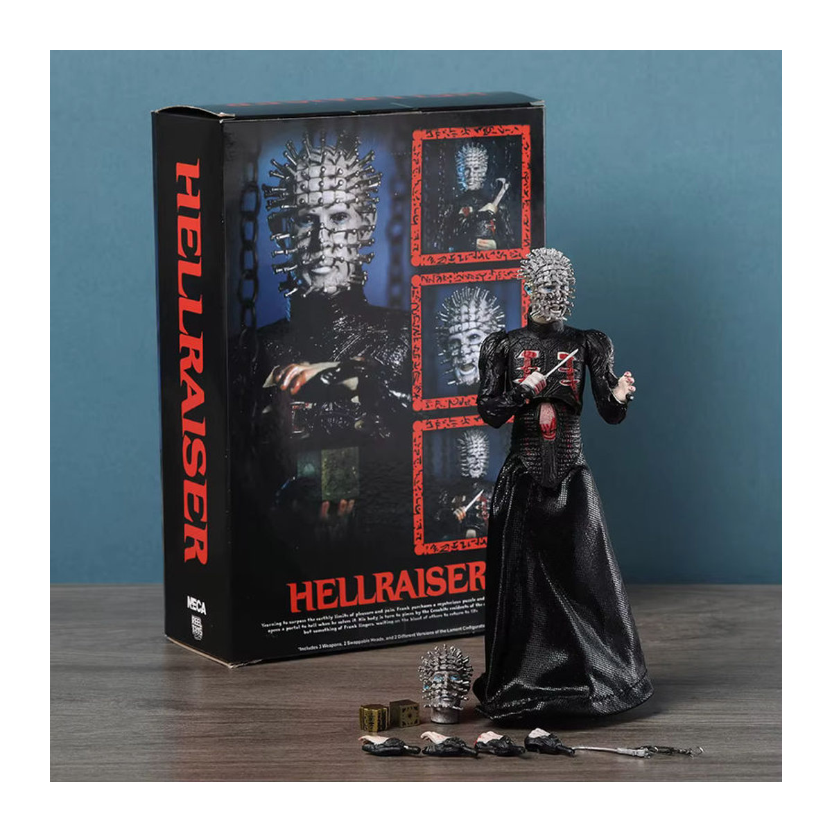 Neca Hellraiser Pinhead Ultimative Sammlung Actionfigur in Schwarz aus Kunststoff - Bild 3