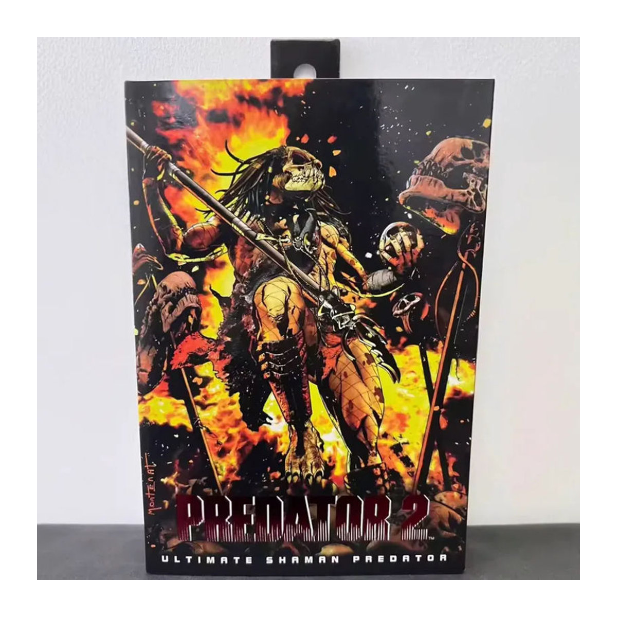 Neca Iron Blood Warrior 2 Saman Full Iron Blood P2 Ultimate Edition Figur in Schwarz, Höhe: 17,78 cm - Bild 2