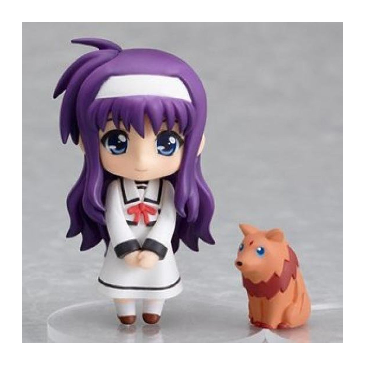 Nendoroid Petite Magical Girl Lyrical Nanoha The MOVIE 1st Tsukimura Suzuka Anime-Figur mit Wolf-Zubehör - Bild 1