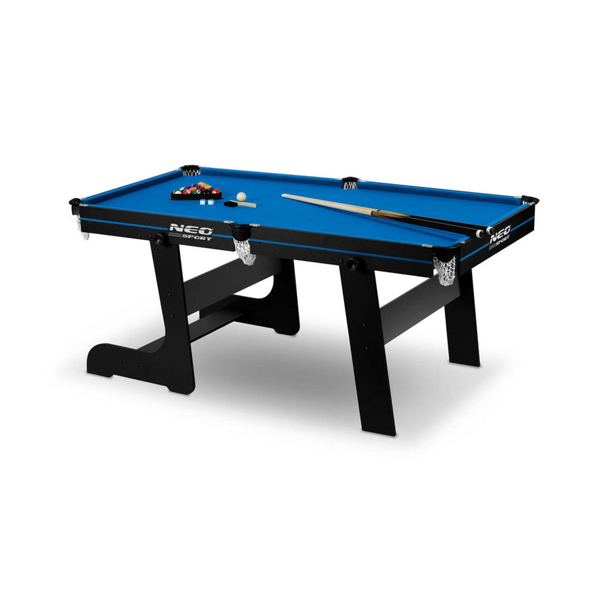Neo-Sport NS-808 Pooltafel aus Holz mit Zubehör - Bild 4
