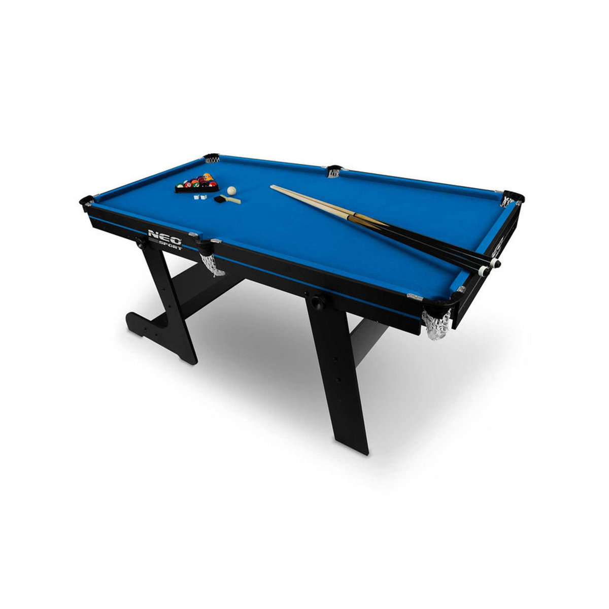 Neo-Sport NS-808 Pooltafel aus Holz mit Zubehör - Bild 5