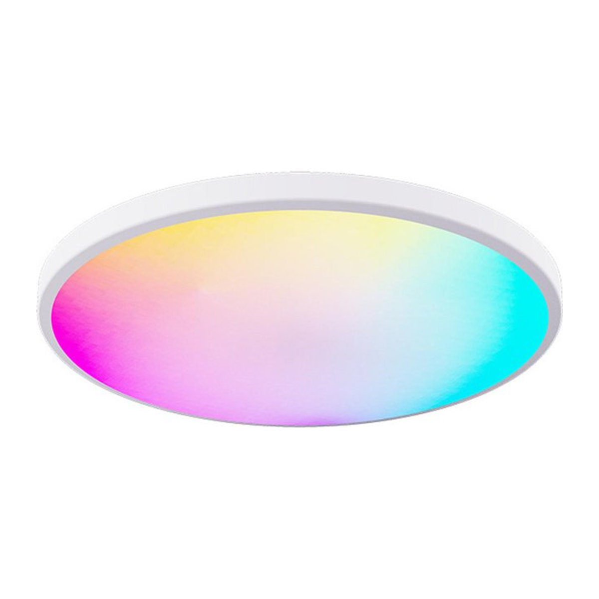 Neoglint Moderne RGBCW LED-Deckenleuchte in Weiß für Wohnzimmer und Schlafzimmer - Bild 1