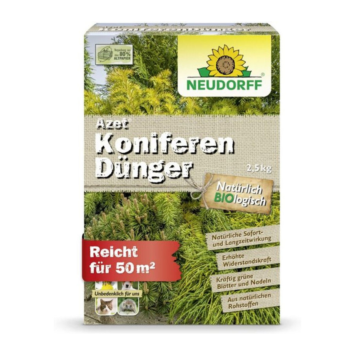 Neudorff Azet Koniferendünger 2,5 kg - Bild 1