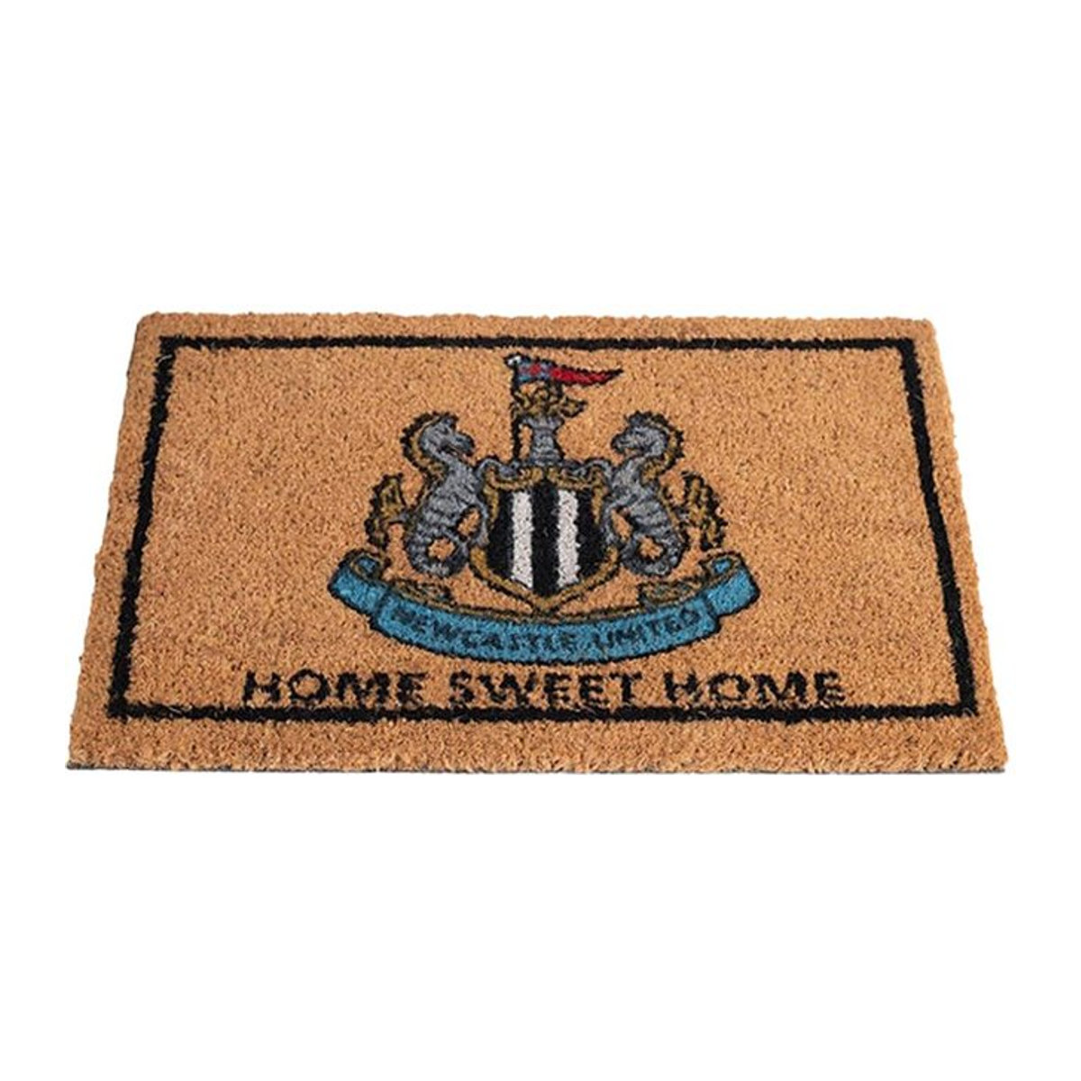 Newcastle United FC Fußmatte aus Kokosfaser in Gold, One Size - Bild 1
