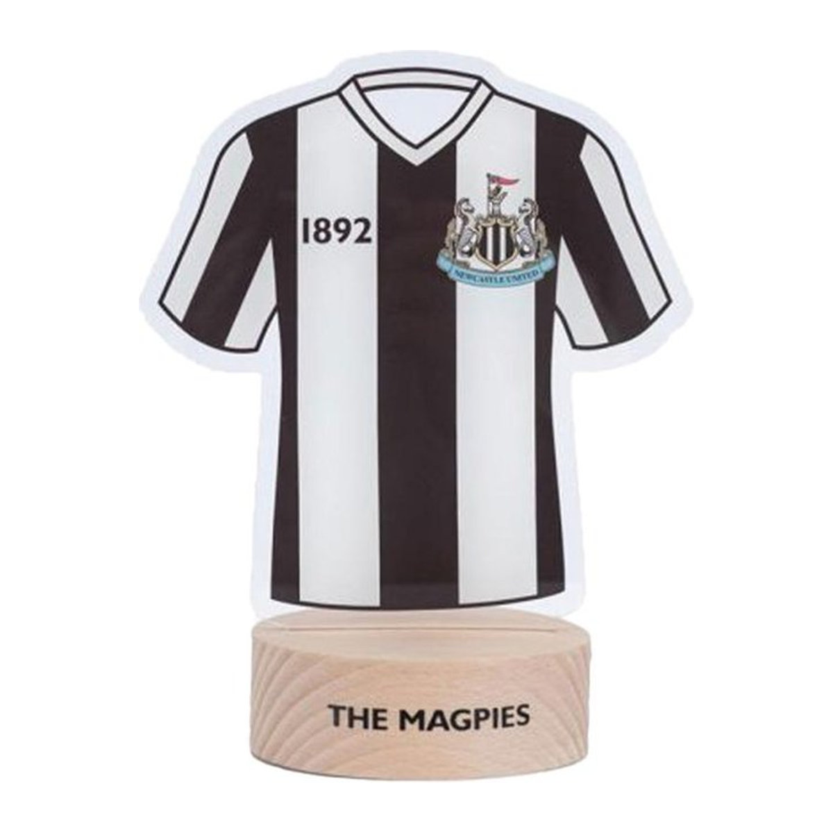 Newcastle United FC LED Tischlampe mit integrierter LED und USB-Anschluss in Weiß/Schwarz - Bild 1