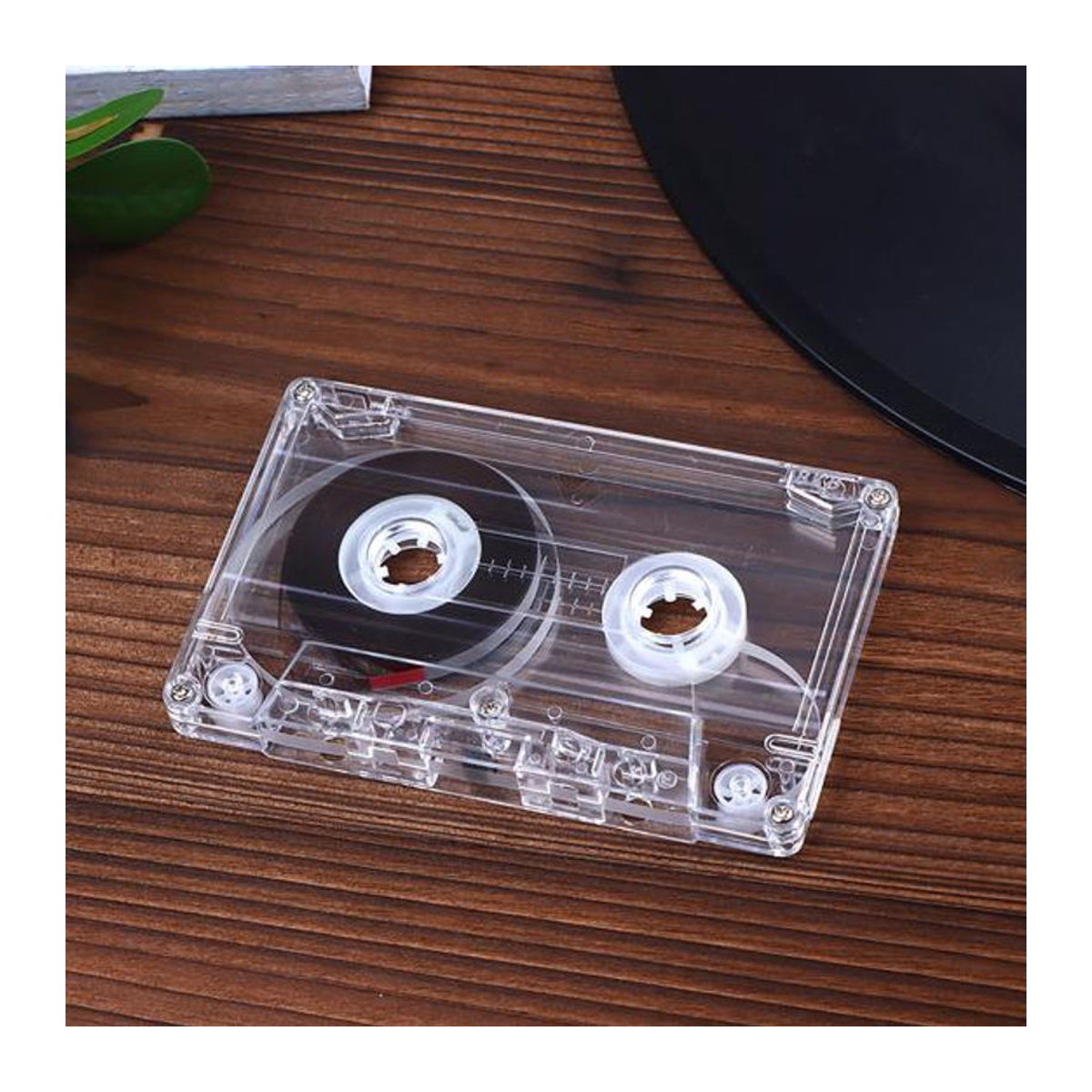 Neworld Life Audiokassette Transparent mit 90 Minuten Aufnahmezeit für Musik und Sprachaufzeichnungen - Bild 2
