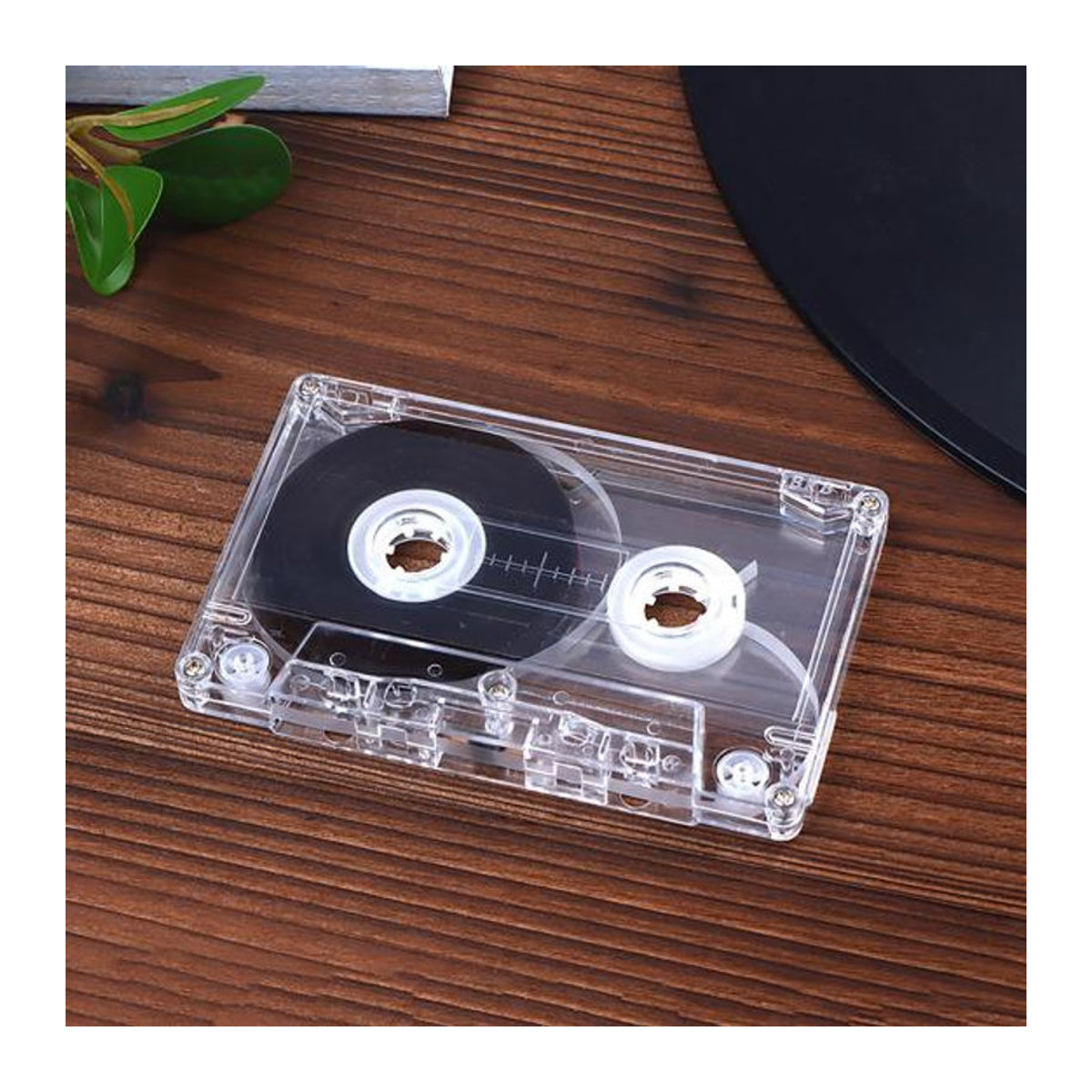 Neworld Life Audiokassette Transparent mit 90 Minuten Aufnahmezeit für Musik und Sprachaufzeichnungen - Bild 3