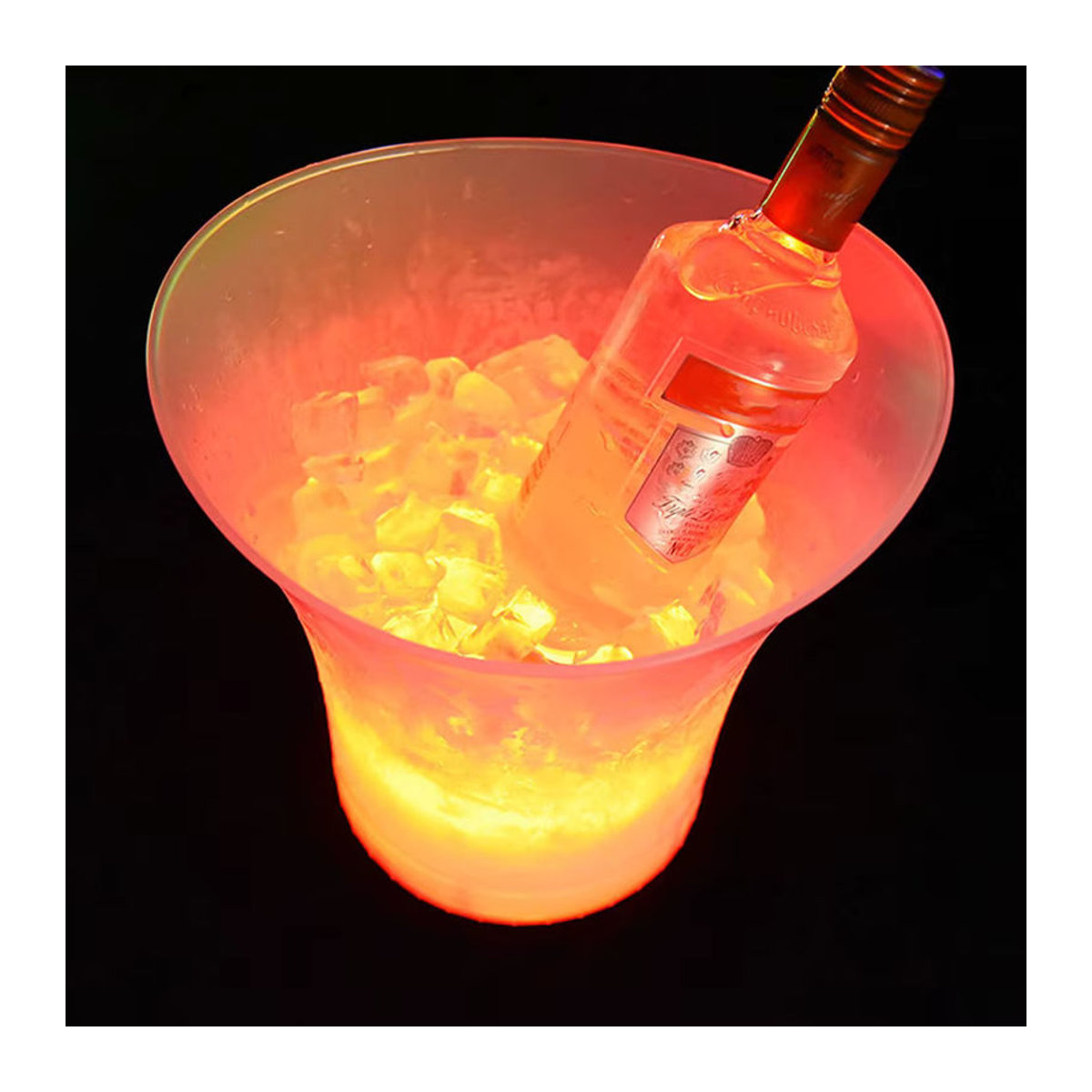 NICEYARD LED Eiswürfelbehälter aus Kunststoff mit 5l Fassungsvermögen in Mehrfarbig und Grün - Bild 4