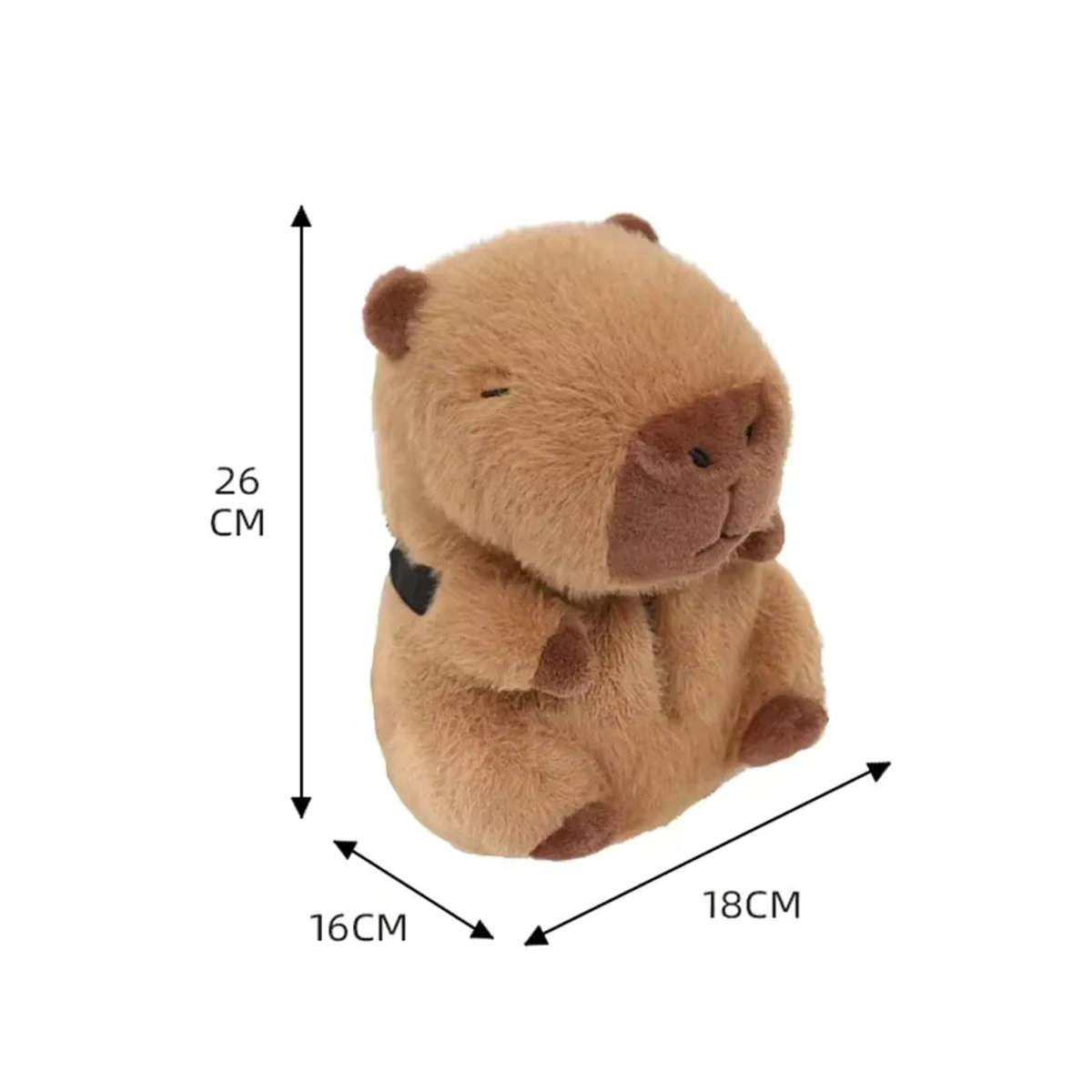 Niedliche Capybara Plüsch Auto Taschentuchbox für Kinder - Bild 2