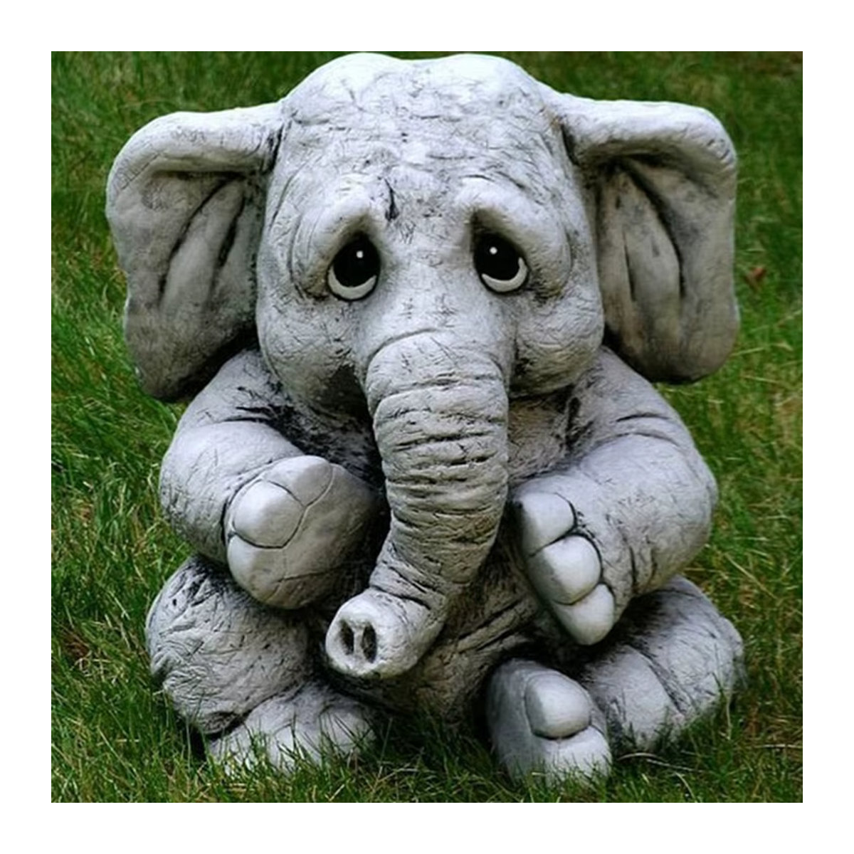 Niedliche Garten-Elefant-Statuen als kreative Tierfiguren für deine Outdoor-Dekoration - Bild 3