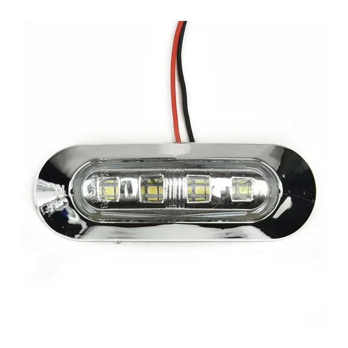 NIGHTKIST 2 Paar LED-Innenbeleuchtung für Boote in Weiß, wasserdicht und versiegelt, 3,7 Zoll, 12–24 V - Bild 4