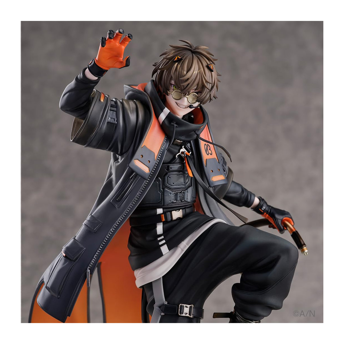 NIJISANJI EN Albarn Knox Anime-Figur im 1/7 Maßstab von VALLETTA JAPAN, Höhe: 26 cm, aus PVC und ABS - Bild 3