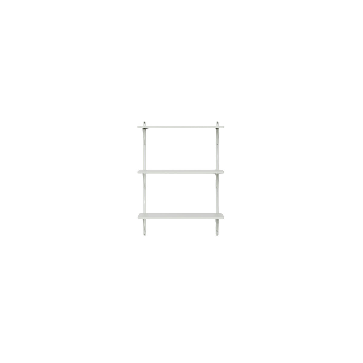 NINE Inline Wandregal Large Modern Wandmontage Eiche Natur - Bild 1