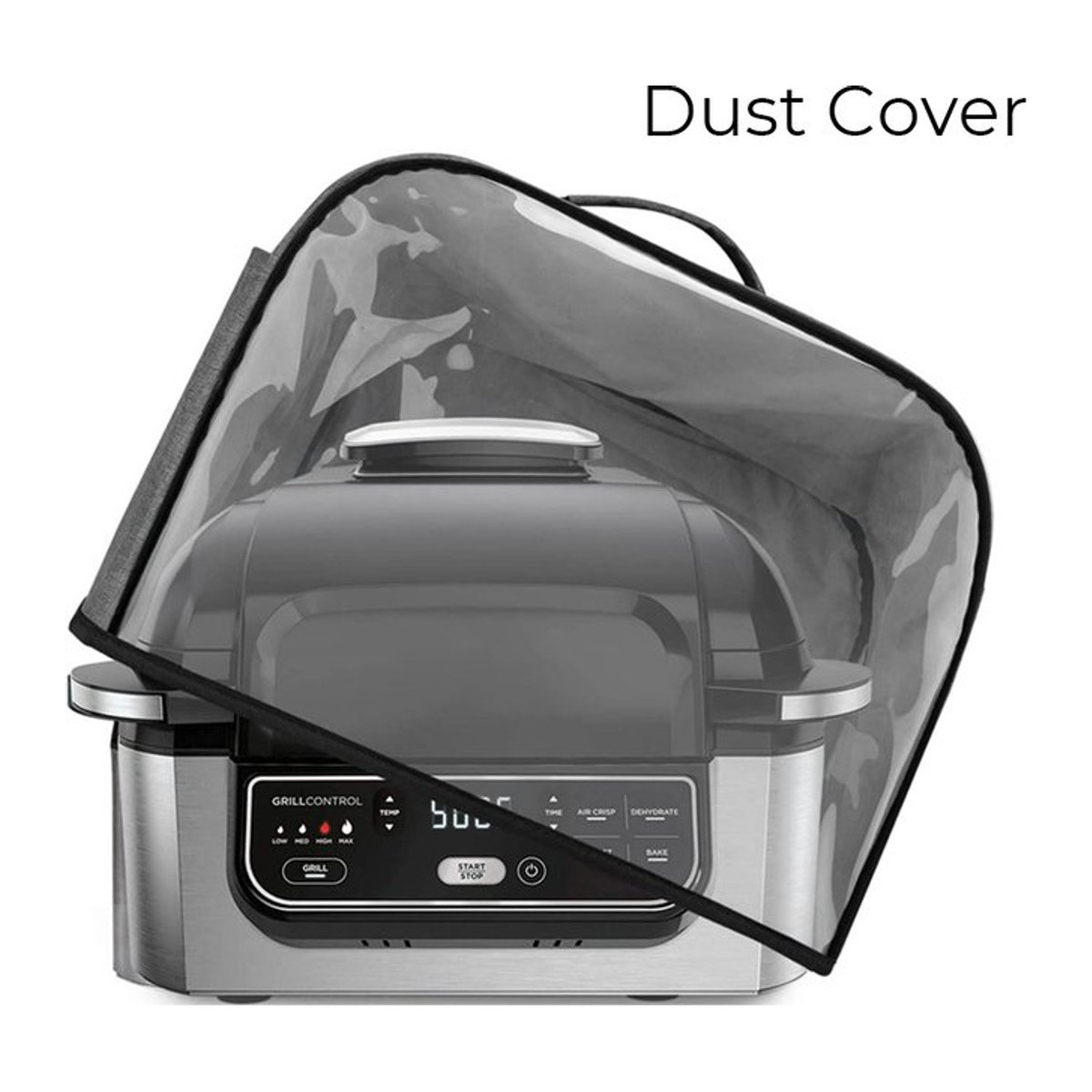 Ninja Toaster Abdeckung mit Aufbewahrungstasche in Dunkelgrau für Ninja Foodi Grill und Heißluftfritteuse - Bild 1