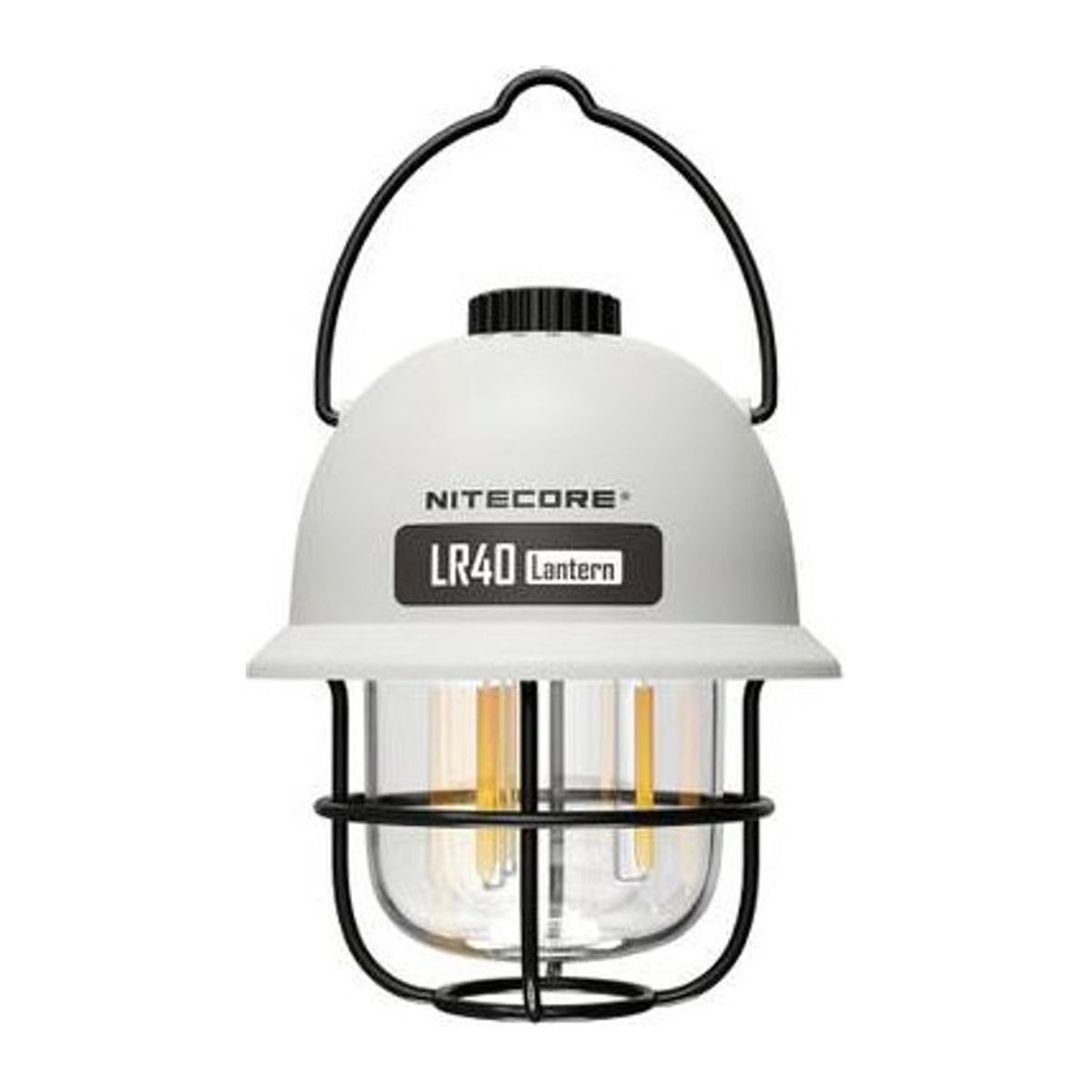 Nitecore LR40 LED Camping-Laterne Weiß mit 100 lm und Powerbank-Funktion im Retro-Design - Bild 1
