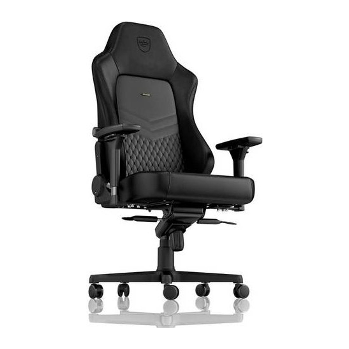 Noblechairs HERO Gaming-Stuhl aus Echtleder in Schwarz - Bild 1