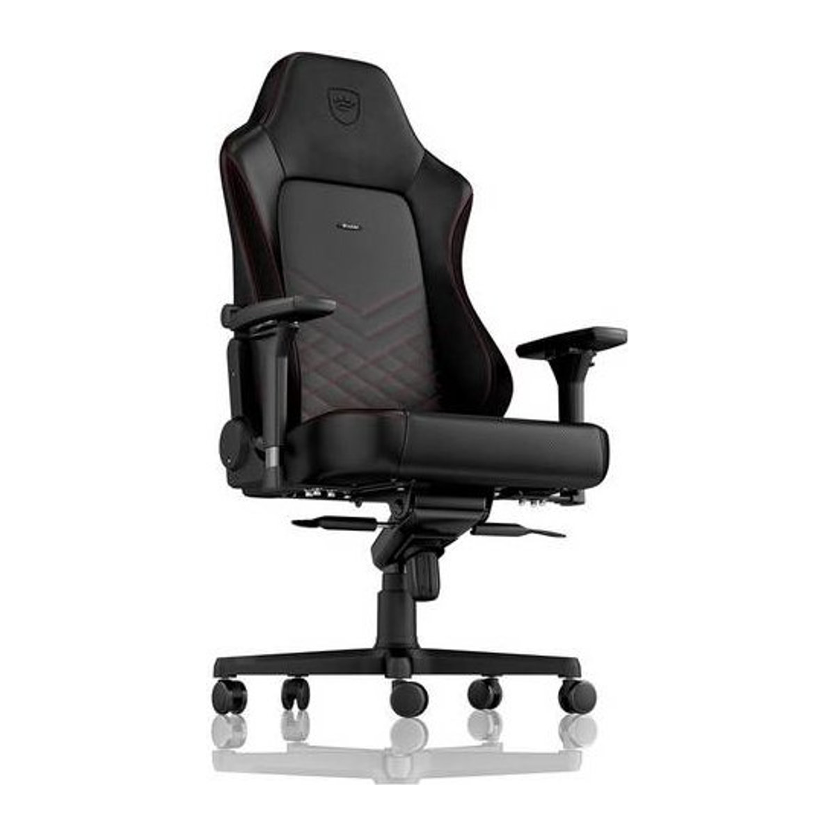 Noblechairs HERO Gaming Stuhl aus Kunstleder in Schwarz/Rot - Bild 1