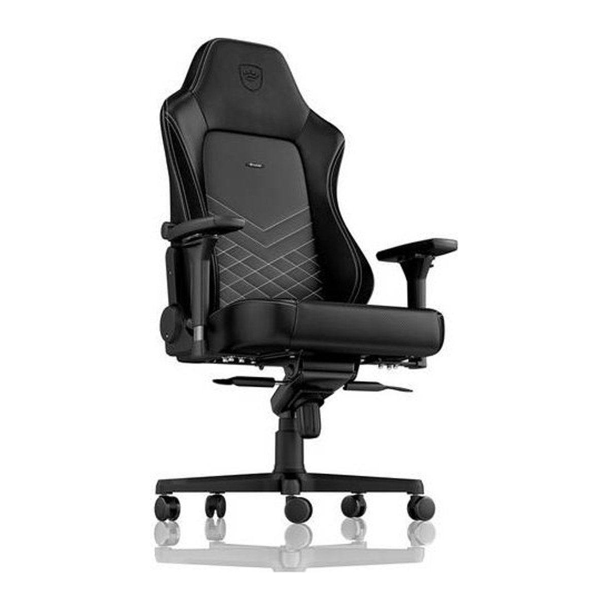 Noblechairs HERO Gaming Stuhl aus Kunstleder in Schwarz/Weiß - Bild 1