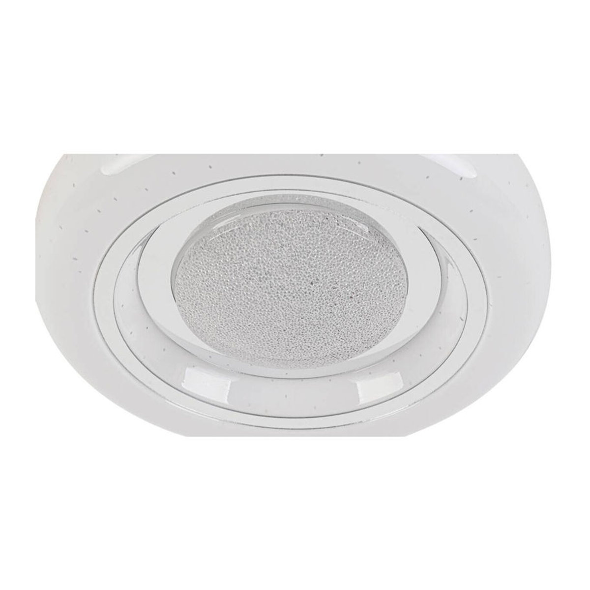 Nolo Deckenleuchte Mia LED aus Metall in Weiß, Modern und Minimalistisch, B: 26 cm, H: 6 cm - Bild 2