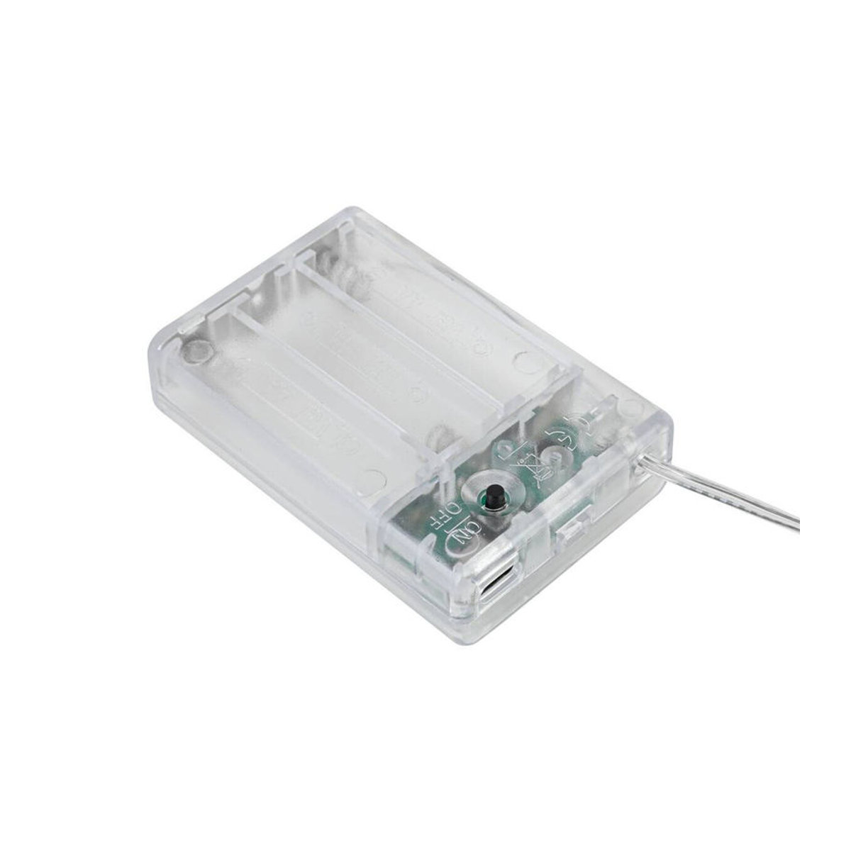 Nolo LED-Dekoleuchte Drache in Transparent Pearl als Nachttischlampe mit kaltweißem Licht, B/H/L: 18,5 x 14 x 12 cm - Bild 1