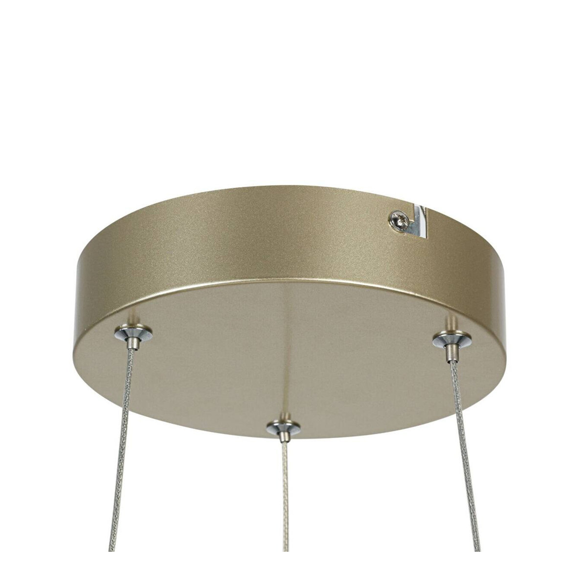 Nolo LED-Pendelleuchte Clara in Beige, Modern, Warmweiß, B/H/T: 50 x 120 x 50 cm - Bild 2