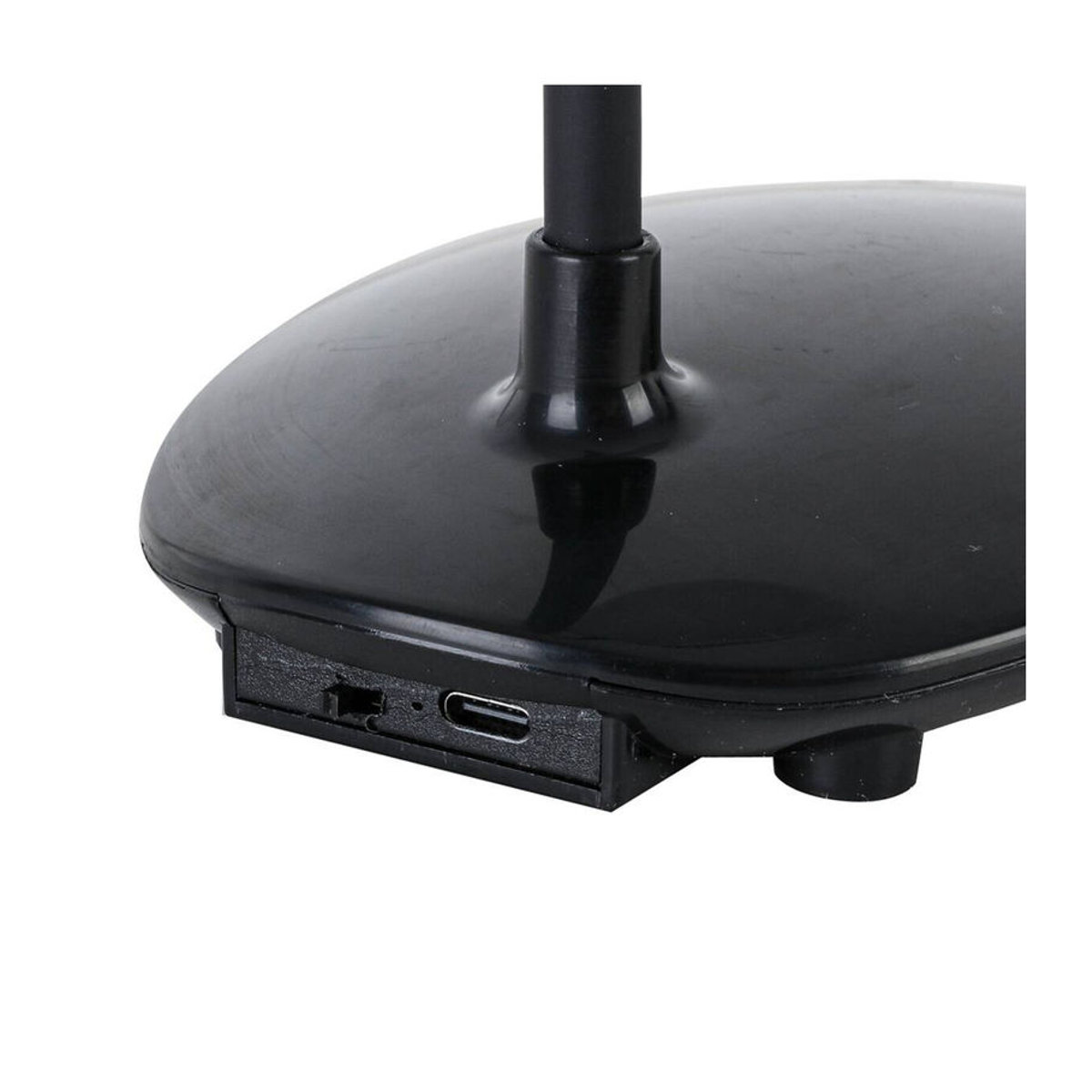 Nolo LED Tischlampe Elena modern schwarz Kunststoff B/T/H: 8,5 x 18 x 47 cm - Bild 1