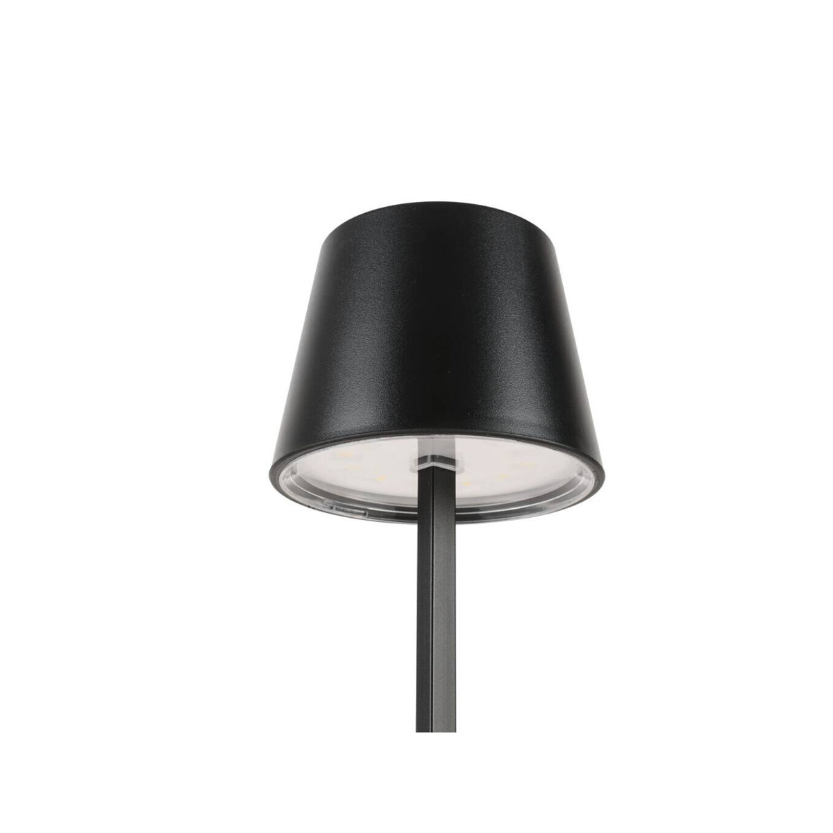 Nolo LED-Tischleuchte Bard Schwarz Modern B/H/T: 11 x 26 x 11 cm - Bild 2