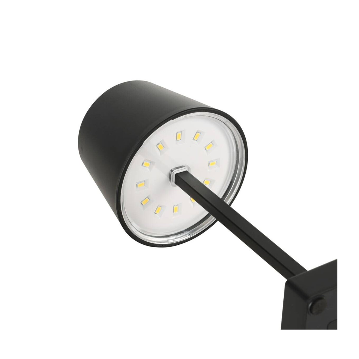 Nolo LED-Tischleuchte Bard Schwarz Modern B/H/T: 11 x 26 x 11 cm - Bild 3
