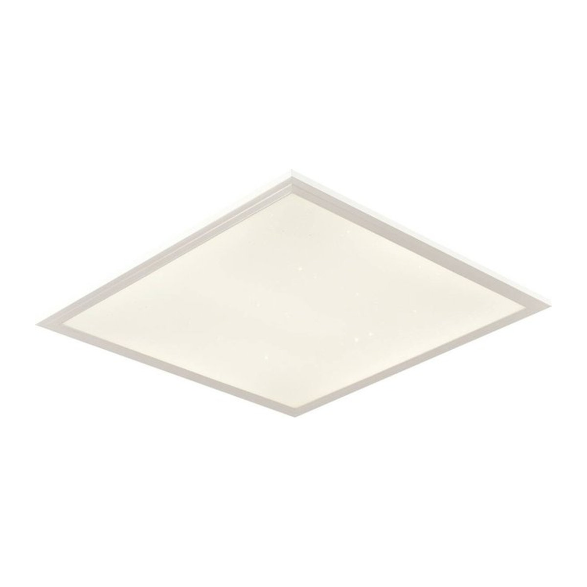 Nolo Starry LED Deckenleuchte Modern Weiß Metall Kunststoff B/H/L: 39,5 x 6,5 x 39,5 cm - Bild 1