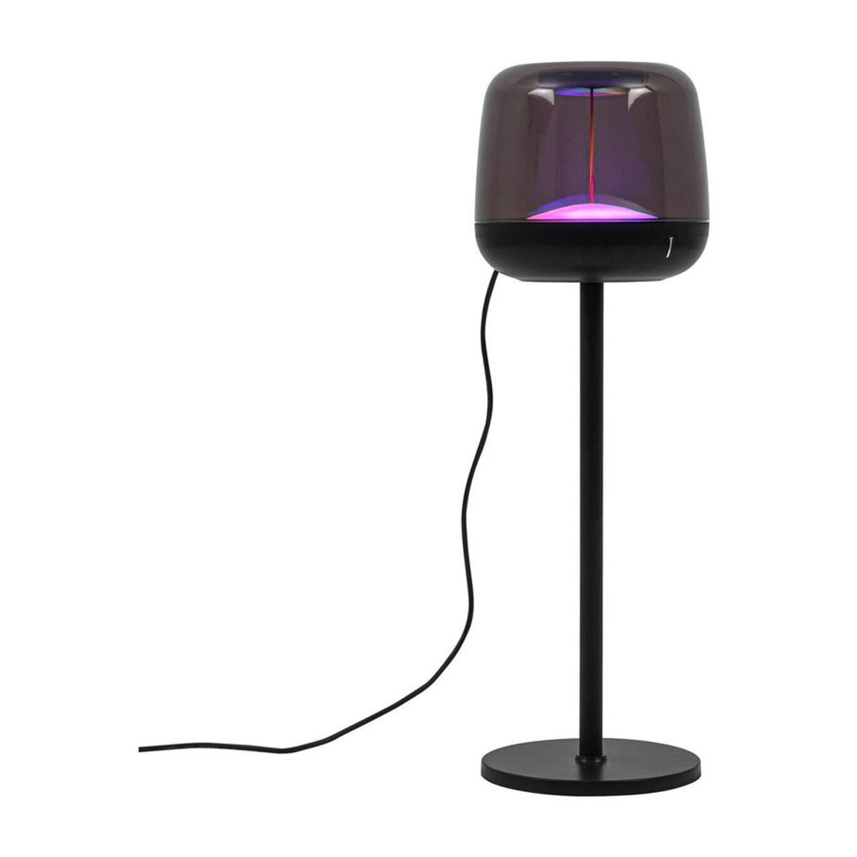 NOLO Tischlampe Modern Schwarz mit warmweißem LED Licht Höhe: 37 cm, Durchmesser: 11,5 cm - Bild 1
