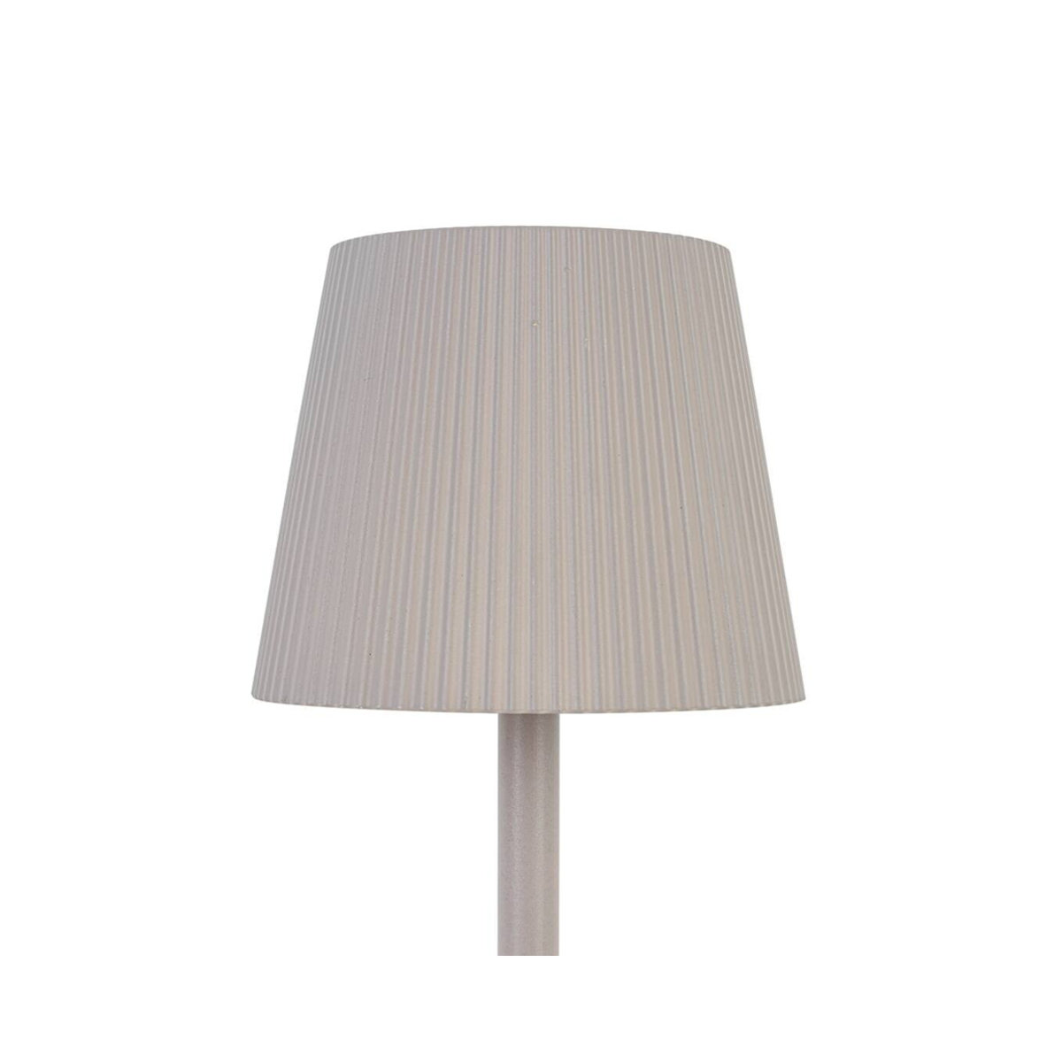 NOLO Tischleuchte in Beige aus Metall mit warmweißem LED-Licht, Höhe: 36 cm, Breite: 30 cm, Tiefe: 10,5 cm - Bild 1