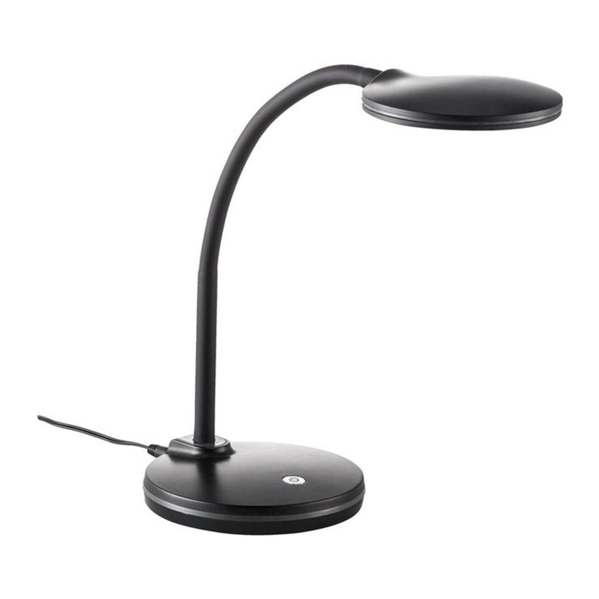 Nowa LED-Tischleuchte Schwarz Modern Minimalistisch aus Kunststoff mit warmweißem Licht - Bild 1
