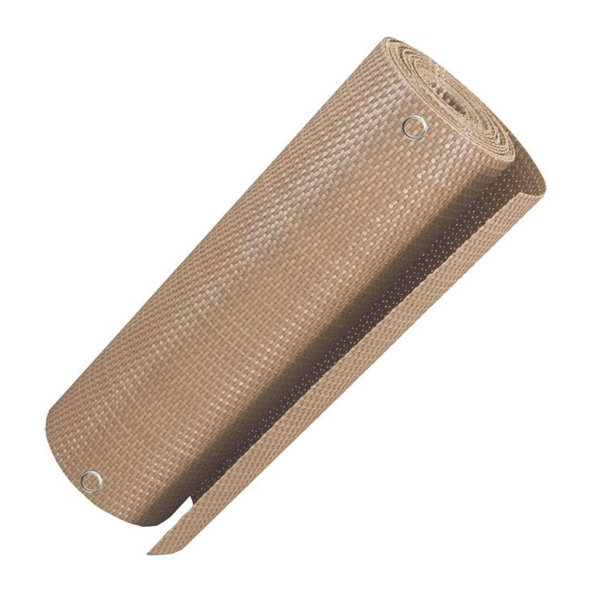 NYVI Polyrattan Balkon Sichtschutz Privafence Balkonbespannung mit Metallösen, UV-fest und wetterfest, 100% blickdicht, Farbe: Beige, B: 300 cm, H: 100 cm - Bild 1