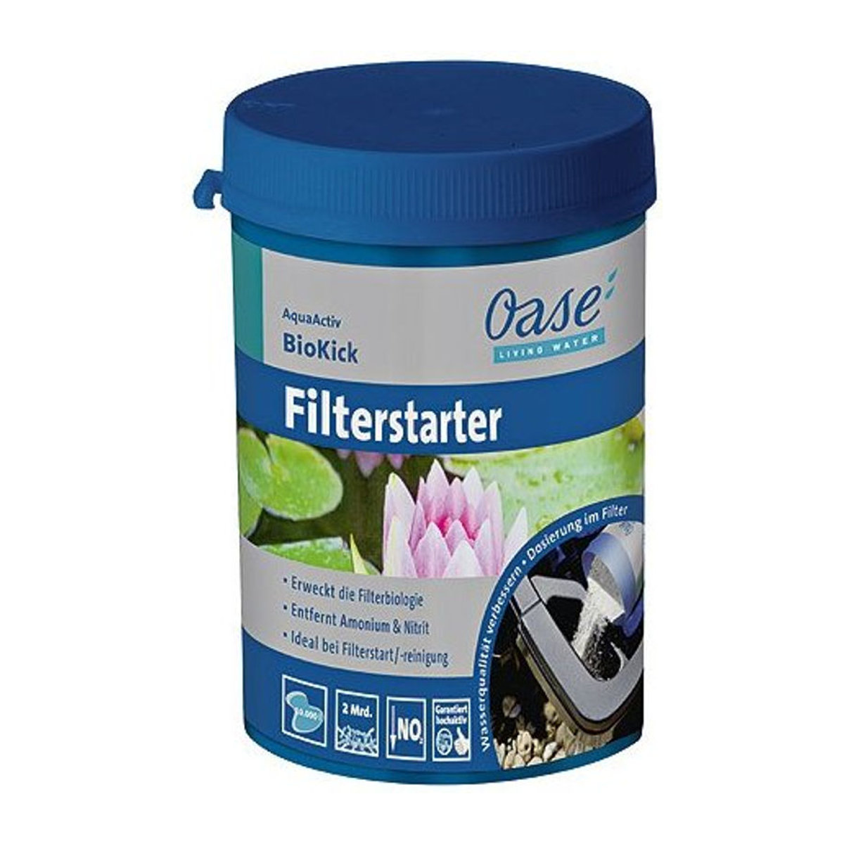 Oase AquaActiv BioKick Teich Filterstarter Bunt 200ml - Bild 1
