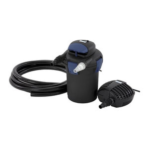 Oase BioPress Teichfilter-Set Druckfilter mit UV-Pumpe in Schwarz