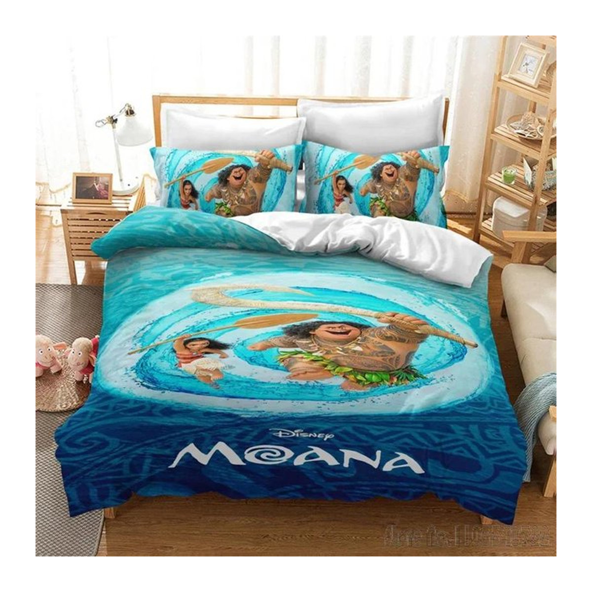 Ocean Adventure Love Child Bettwäsche-Set mit HD Bettbezug für Kinder, B/B: 120 x 150 cm - Bild 1
