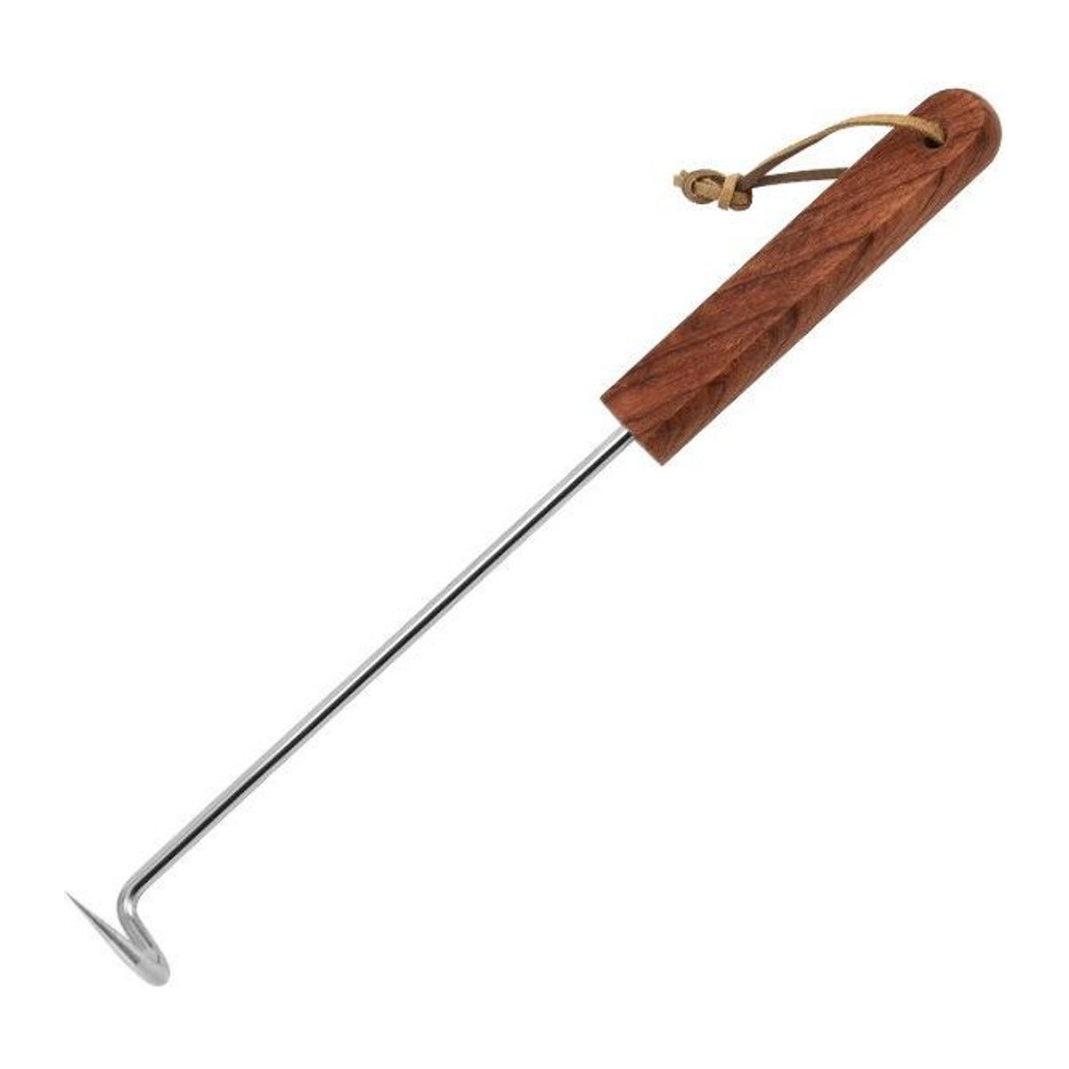 OCITY BBQ Fleischwender mit Holzgriff für Outdoor und Camping - Bild 1