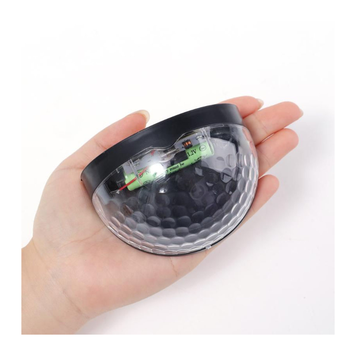 OEING Solar-Wandleuchte LED Warmweiß Schwarz Modern mit Bewegungssensor und Induktionsfunktion - Bild 3