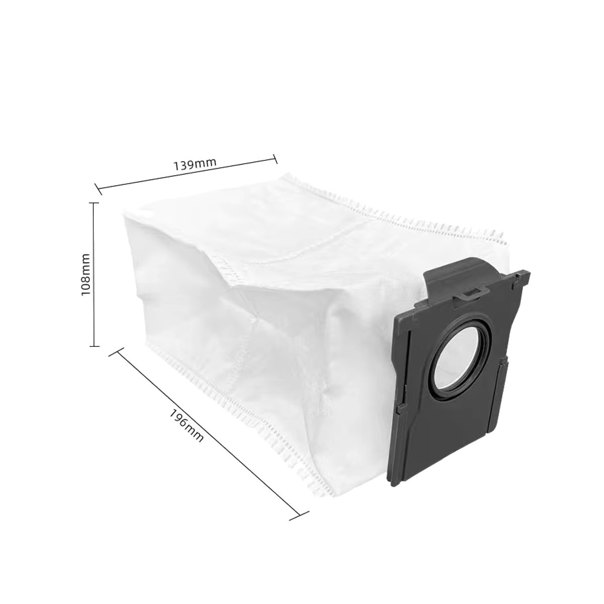OEMG Staubbeutel mit Aktivkohle für Dreame X40 Ultra, L10s Pro Ultra Wärme und X30 Ultra in Weiß - Bild 1